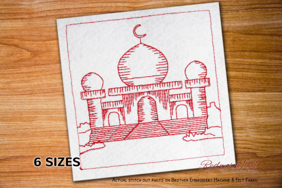 Islam Masjid: A Redwork Review for Holiday Collections