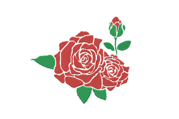 Red Rose Flower: A Valentine’s Embroidery Review