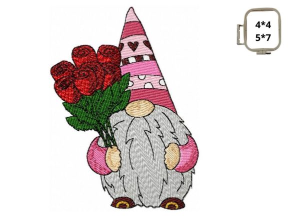 Reviewing Valentine s Gnome with Roses for Real Projects