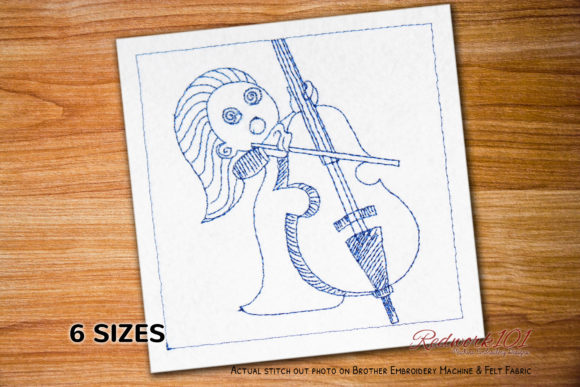 Viola Player Redwork: A Designer’s Review